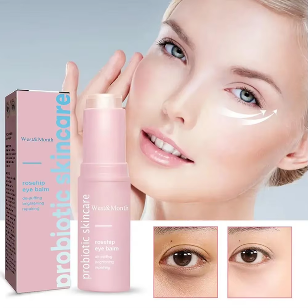 Rose Hyaluronic Acid Eye Cream Stick Moisturizing Anti-Aging Firming Eye Eye Dark Firming Circles Moisturizing Remove Bags