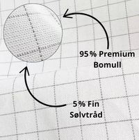 Sølvfiber Sengetøy med Jording™