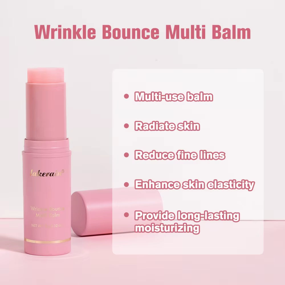 Moisturizing Wrinkle Bounce Multi Balm Facial Collagen Multi Balm Stick Wrinkle Bounce Balm Cream Dull Cosmetics Korean KAHI