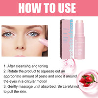 Rosehip Eye Cream Lifting Moisturizing Balm Stick Remove Dark Circles Eye Bags Puffiness Hyaluronic Acid anti Wrinkle Eye Cream